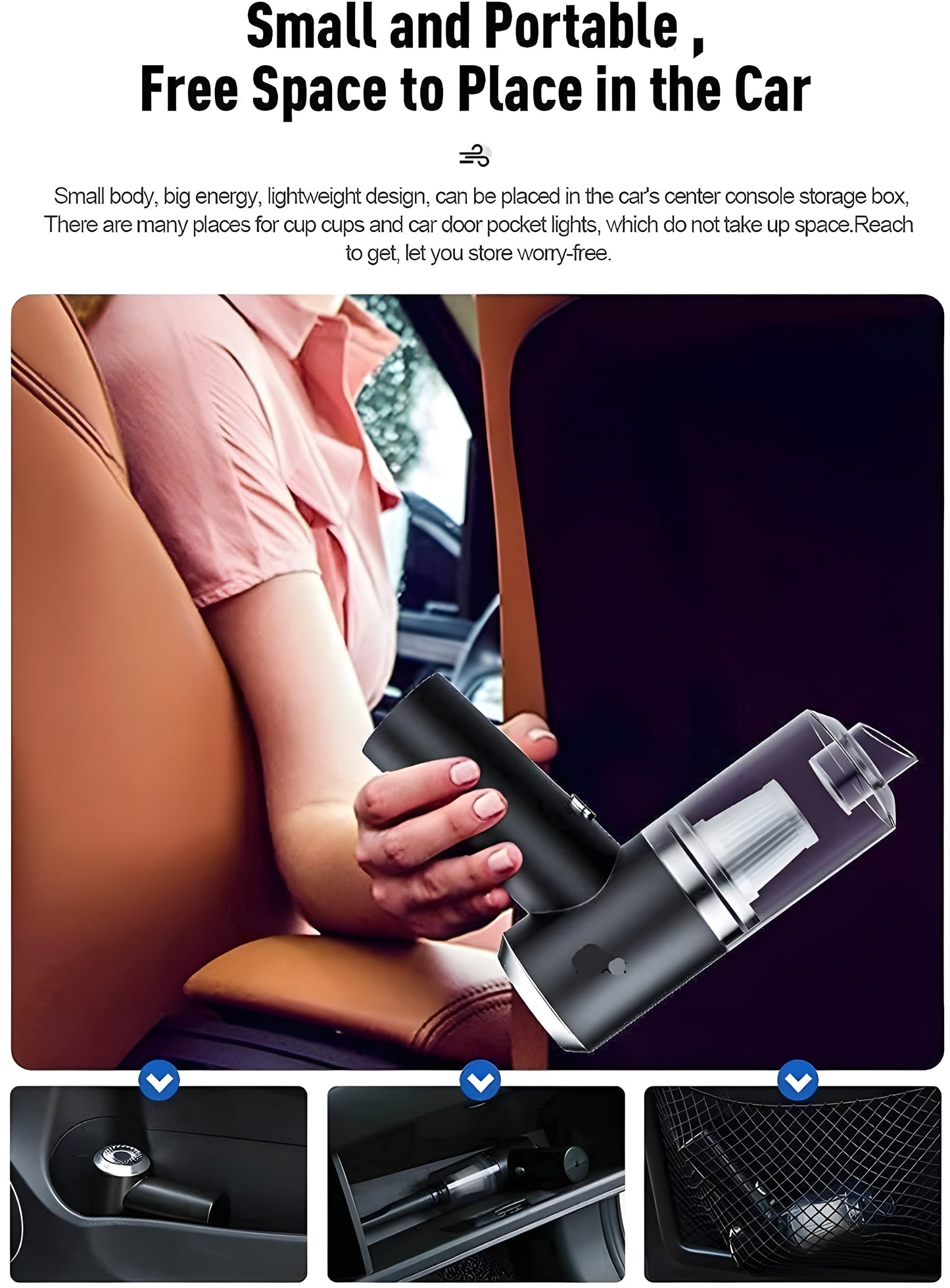 Portable Wireless Air Duster & Mini Vacuum Cleaner