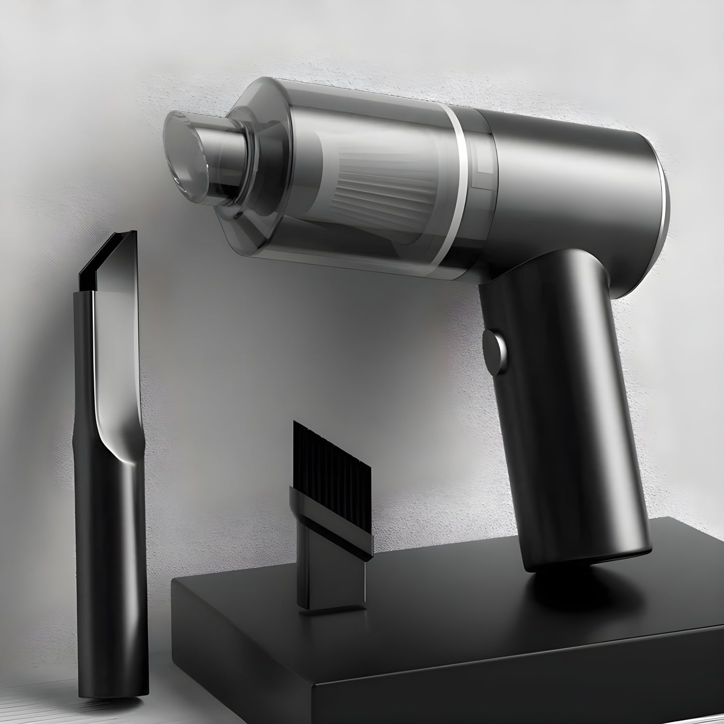 Portable Wireless Air Duster & Mini Vacuum Cleaner