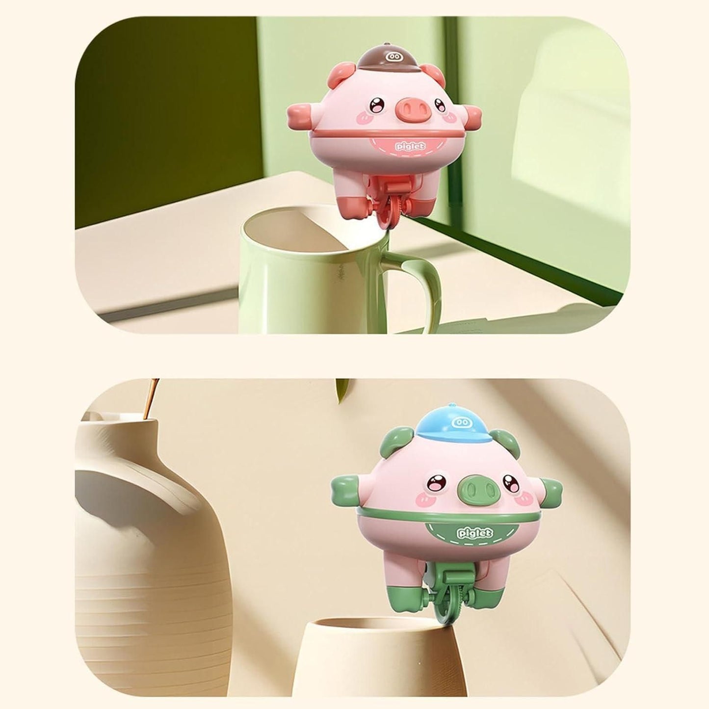 Tightrope Piggy Tumbler for Children