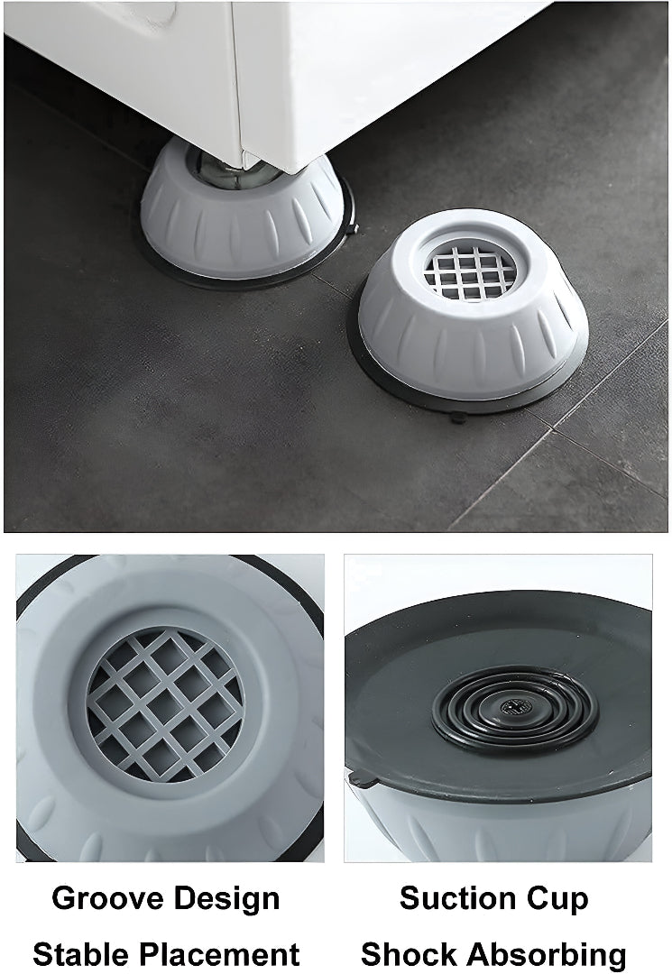 Anti-Vibration Pads for Washer & Furniture (4 pcs)