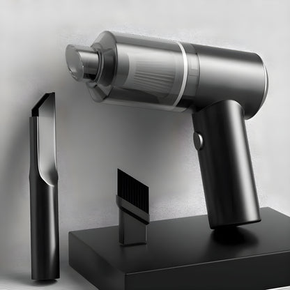 Portable Wireless Air Duster & Mini Vacuum Cleaner