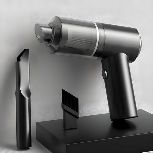 Portable Wireless Air Duster & Mini Vacuum Cleaner