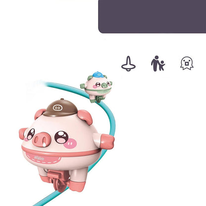 Tightrope Piggy Tumbler for Children
