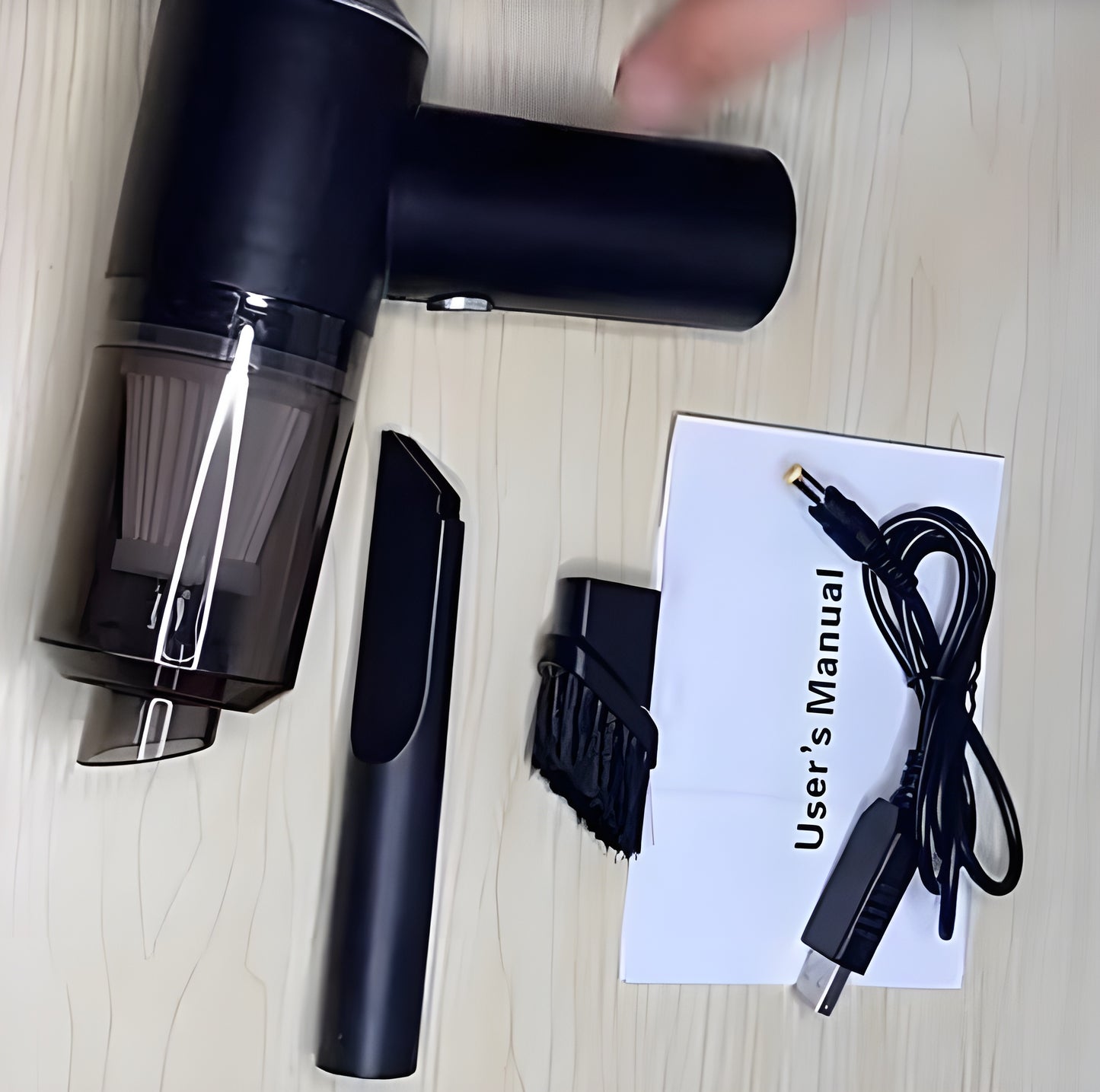 Portable Wireless Air Duster & Mini Vacuum Cleaner