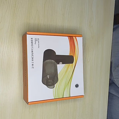 Portable Wireless Air Duster & Mini Vacuum Cleaner