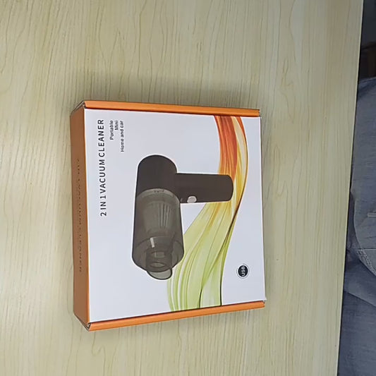 Portable Wireless Air Duster & Mini Vacuum Cleaner